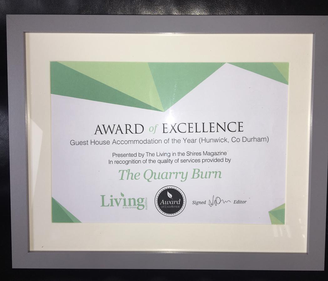 The Quarry Burn Guest House & Restaurant Hunwick Ngoại thất bức ảnh
